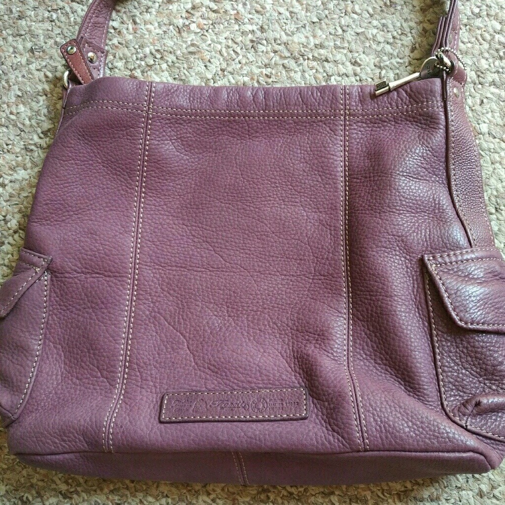 Purple Fossil purse